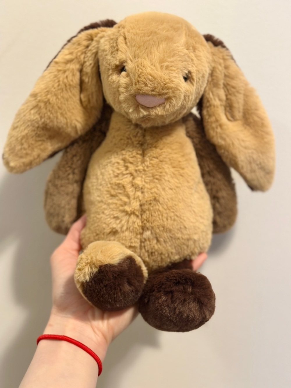 Rare🤎Jellycat Patchwork Brown Bunny
